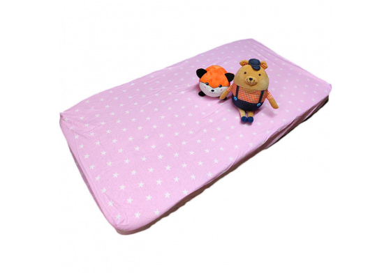 Prostěradlo do postýlky bavlněné na gumu 120x60 cm