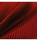 3D SÍŤOVINA PLETENÁ barva červená D171