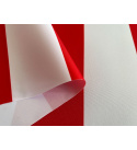 Akce Voděodolná látka Premium, 190 g/m², 50 x 160 cm, proužky červené