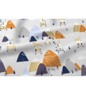 Bavlněné látky Zvířátka na Bílém, metráž 160 cm