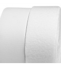 Pásek na suchý zip našívací Háček a Smyčka set bílý 100 mm x 25 bm