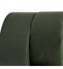 Pásek na suchý zip našívací Háček a Smyčka set Khaki 100 mm x 25 bm
