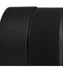Pásek na suchý zip našívací Háček a Smyčka set, barva Černá 100 mm x 25 bm