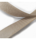 Páska suchý zips (set) - Béžová 30 mm x 25 m