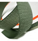 Pásek na suchý zip Háček, barva khaki 40 mm balení 25 m