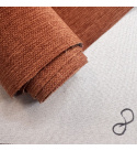 Upholstery fabric for furniture Breeze Rust