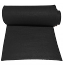 Technický filc 6 mm, farba čierna, metráž 150 cm
