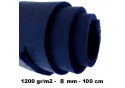 Filc techniczny  8 mm kolor Granatowy, szerokość 100 cm
