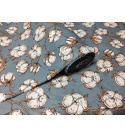 Tissu coton au métre imprimé Fleurs coton