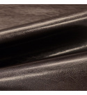 Ekokůže Standart glazovaná koženka v metráži, 480 gm², šíře 145 cm, hnědá