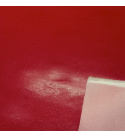 Ekokoža glazovaná, farba Červená, metráž 140 cm 