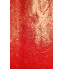 Ekokůže glazovaná  barva ČERVENÁ