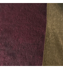 Velúrová poťahová látka Infinity 7, farba rubínová červená, metráž 142 cm  