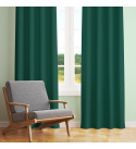 Jednobarevná bavlněná látka, 125 g/m², šíře 160 cm, smaragd