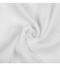 Lněná přírodní látka Julia barva bílá 154 grm2 
