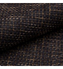 Čalounická látka NEVADA 88 barva ČERNÉ-HNĚDÝ