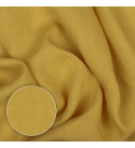 Tkanina lniana naturalna Oskar kolor Musztardowy 265 g/m2