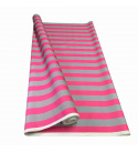 Tissu d'extérieur pour transats et hamacs de jardin, gris-rose, 5 cm