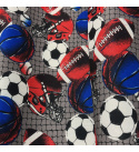 Tkanina wodoodporna KODURA wzór Piłka nożna