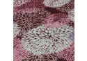 Le tissu PVC Kodura motif Pissenlit violet