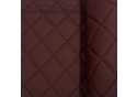 Ekokůže prošívaná ultrazvukem, barva bordová, metráž
