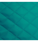 Ekokoža prešívaná ultrazvukom, farba tyrkysová, metráž 145 cm 