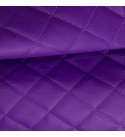 Le cuir écologique POINTU 5X5 cm couleur violet