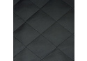 Ekokoža prešívaná ultrazvukom, farba čierna, metráž 145 cm 