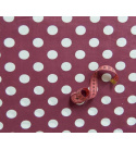 Dětské bavlněné látky vzor Puntík 22 mm, metráž