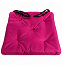 Voděodolný zahradní sedák Oxford fuchsia, 40 × 40 cm