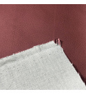 Le cuir écologique SOFT couleur bordeaux