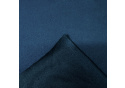 Velúrová poťahová látka Velluto 25, farba námornícka modrá, metráž 145 cm   