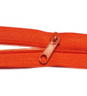 Zip spirálový pomerančový 5 mm metráž