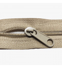 Zip spirálový Bežový 5 mm metráž