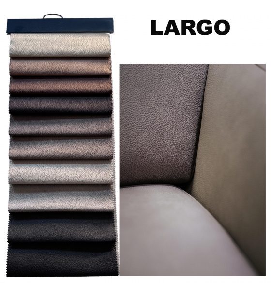 Vzorník Ekokůže Largo, potahová látka, 17x19 cm