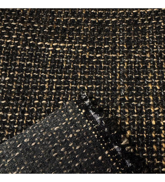 Čalounická látka, Nevada, Černo-Hnedá