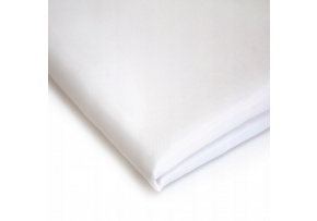 Látka PODŠÍVKA POLYESTEROVÁ barva BÍLÁ