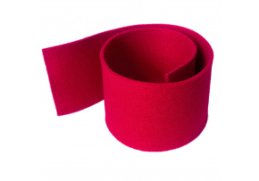 Dekorační filc 3 mm, barva Červená, metráž 100cm 600gr