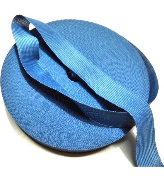 Lemovací proužek  PES 25 mm  barva modrá