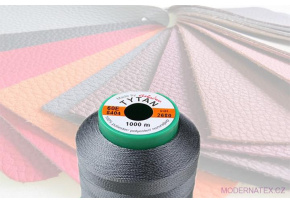 Čalounická šicí nitě TYTAN 60E 1000 m tm. šedé 2680