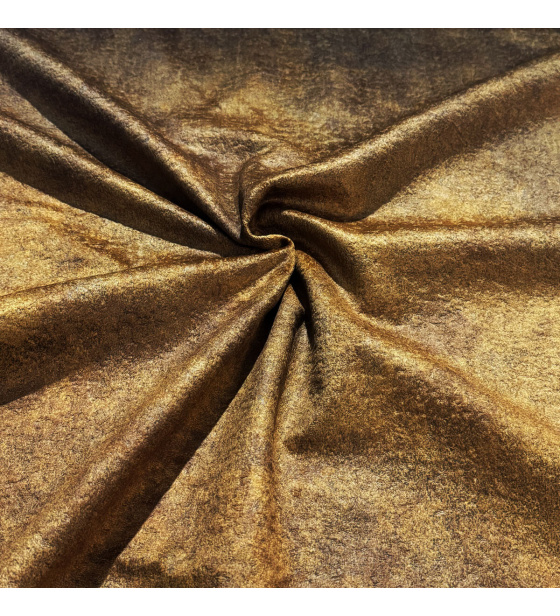 Velvet upholstery fabric, Infinity, Amber