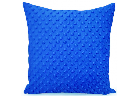 Povlak na polštářek mikroplyš 40X40 cm, barva Modrá