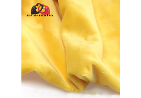 Minky mikroplyš jednobarevné, barva Žlutá