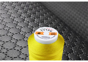 Šicí nitě TYTAN 40 1000 m  žlutá  barva 2507