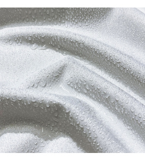 Vodoodpudivá látka Oxford s PU zátěrem, 200 g/m², šíře 160 cm, bílá