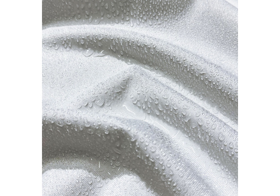 Vodu odpuzující látky, Oxford, šíře 160 cm, Bílá