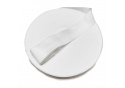 Bande ourlet polyester 15 mm couleur blanche