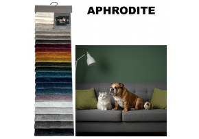 Vzorník velurových látek Aphrodite Pet Proof, 17x19 cm