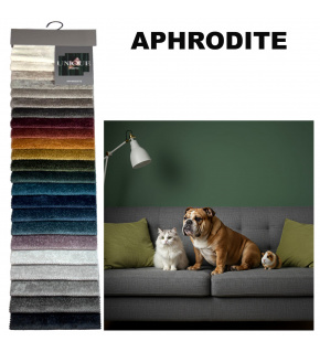 Vzorník velurových látek Aphrodite Pet Proof, 17x19 cm