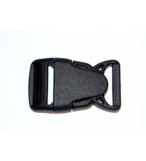 Spona plastová 30 mm černá vzor 3